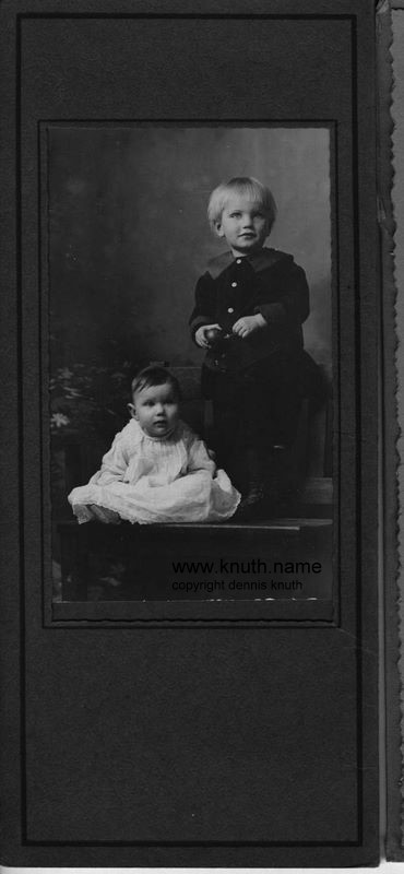 Unknown Boy child and adorable Infant Girl