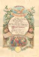 Wilhelm Knuth Wedding Certificate