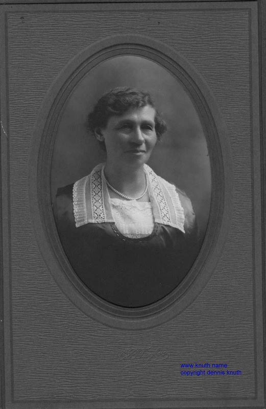Minnie Fredrick Aunt of John Knuth on the Bann Side of the Family